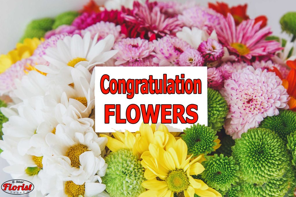 congratulations flowers St. Petersburg